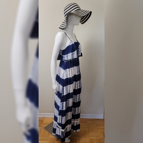 Tie dye ruffled summer dress - Picture 3 of 4